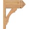 Ekena Millwork Olympic Arts & Crafts Smooth Outlooker, Western Red Cedar, 7 1/2"W x 16"D x 20"H OUT08X16X20OLY03SWR - alternate 3